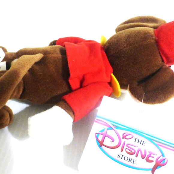 CNS2 - RARE 8" Disney Store MINI Bean Bag TIMOTHY Dumbo Vintage Walt Disney - Picture 2 of 10